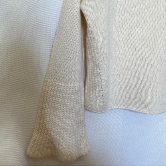 Skull Cashmere cream turtleneck sweater - Picture 2 of 5